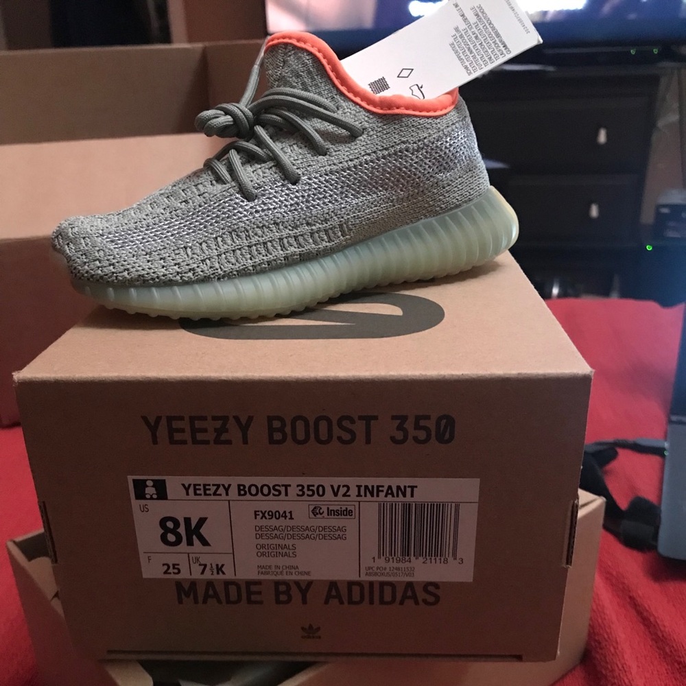 Yeezy boost 350 desert sage infant